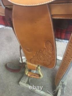 Tex Tan By Yoakum Hereford Brand Western Leather Saddle