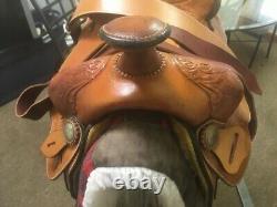 Tex Tan By Yoakum Hereford Brand Western Leather Saddle