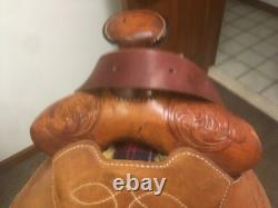Tex Tan By Yoakum Hereford Brand Western Leather Saddle