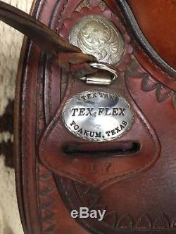 Tex Tan Flex Trail Saddle 17