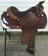 Tex Tan Hereford 15.5 Fqhb Western Horse Show Or Roping Saddle Tooled Leather
