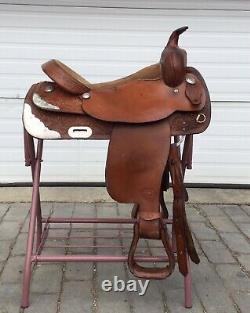 Tex Tan Hereford Brand 17 Western Show Saddle