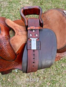 Tex Tan Hereford Brand Saddle 15.5 Western Show Equitation Pleasure Horse USA