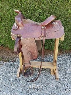 Tex Tan Hereford Brand Western 16-inch Saddle