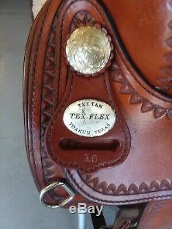 Tex Tan Tex Flex Western Pleasure Saddle & Matching Breast Collar