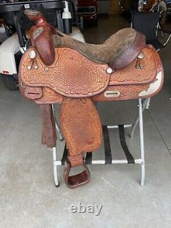 Tex Tan Western Saddle 15.5