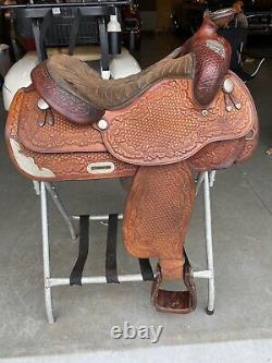 Tex Tan Western Saddle 15.5