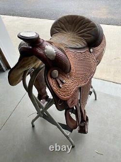 Tex Tan Western Saddle 15.5