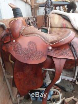 Tex Tan Western Saddle 15 inch