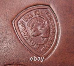 Tex Tan Western Saddle. 16 Tooled With Silver Conchos And Other Tack Included