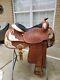 Textan Aqha Collection Western Show Saddle. Size 16 Seat. Full Quarter Horse Bar