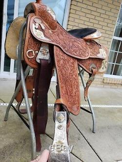 TexTan AQHA Collection Western Show Saddle. Size 16 Seat. Full Quarter Horse Bar