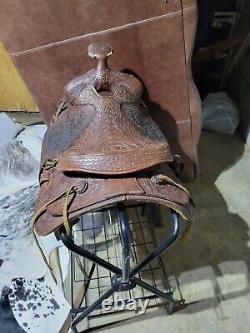 TexTan Hereford Western Saddle Made in Texas