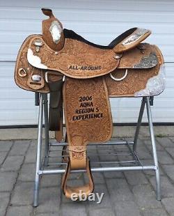 TexTan Imperial All Around AQHA 16 Trophy Western Show Saddle