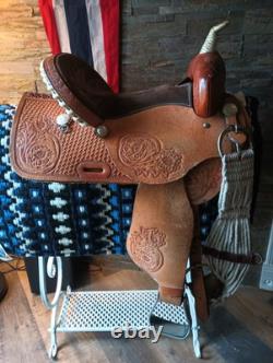 The American Barrel Saddle Gymkhana Trail Western Rodeo 15 Rough out