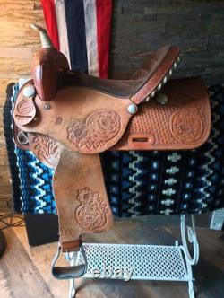 The American Barrel Saddle Gymkhana Trail Western Rodeo 15 Rough out