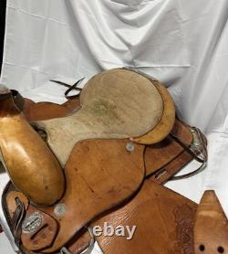 Three Bar Saddlery Western Roping Saddle