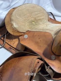 Three Bar Saddlery Western Roping Saddle