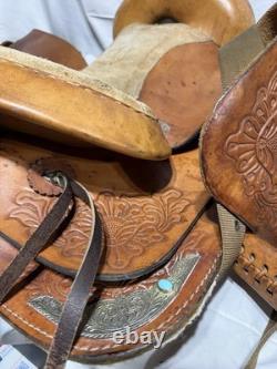 Three Bar Saddlery Western Roping Saddle