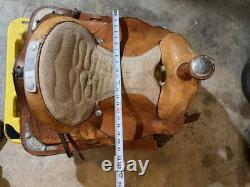 Three Bar Saddlery Western Roping Saddle