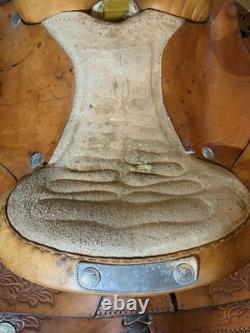 Three Bar Saddlery Western Roping Saddle