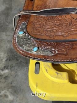 Three Bar Saddlery Western Roping Saddle