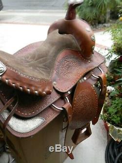 Three Bars Saddlery Roping Horse Saddle Western Design + Accessories