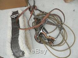 Three Bars Saddlery Roping Horse Saddle Western Design + Accessories