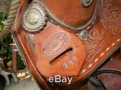 Three Bars Saddlery Roping Horse Saddle Western Design + Accessories