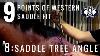 Tip 8 Saddle Tree Angle The 9 Points Of Western Saddle Fit