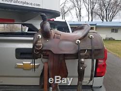 Todd Jey Ranch Cutter saddle for sale