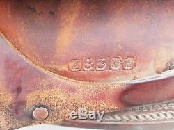 Todd Jey Ranch Cutter saddle for sale