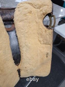 Tooled Leather 15 Simco Western Saddle a-x