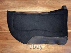 Total Saddle Fit Felt Perfect (Plush) 28 x 30 Small Rounded Barrel Western Pad