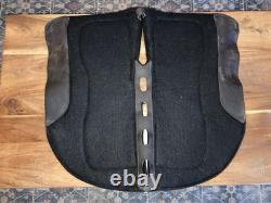 Total Saddle Fit Felt Perfect (Plush) 28 x 30 Small Rounded Barrel Western Pad