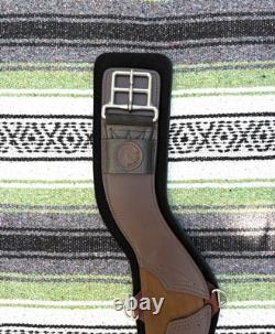 Total Saddle Fit -STRETCHTEC Western Cinch 30 Brown / Neoprene Liner