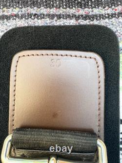 Total Saddle Fit -STRETCHTEC Western Cinch 30 Brown / Neoprene Liner