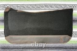 Total Saddle Fit Western SQUISH PAD 32 Large Square Brown Leather