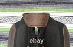 Total Saddle Fit Western SQUISH PAD 32 Large Square Brown Leather