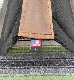Total Saddle Fit Western SQUISH PAD 32 Large Square Brown Leather