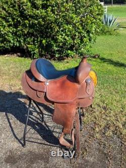 Tough 1 Western Saddle 17 Seat Great Condition
