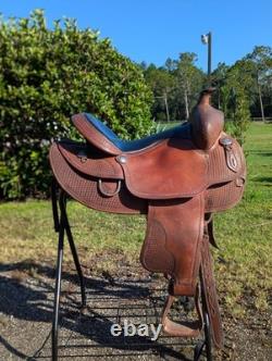 Tough 1 Western Saddle 17 Seat Great Condition