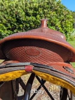 Tough 1 Western Saddle 17 Seat Great Condition