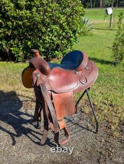 Tough 1 Western Saddle 17 Seat Great Condition