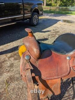 Tough 1 Western Saddle 17 Seat Great Condition