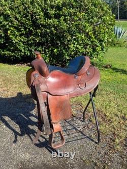 Tough 1 Western Saddle 17 Seat Great Condition