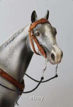 Traditional breyer / Peter stone western saddle set model horse Tack