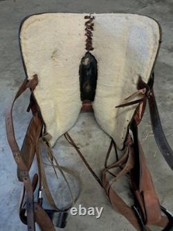 Trail Saddle 15.5 Inch Western Saddle comes ready to use with back cinch