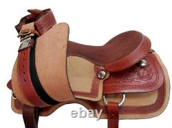 Trail Western Saddle Comfy Pleasure Dual Finish Used Horse Tack 18 17 16 15