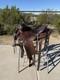 Trent Ward Ranch Cutter Western Saddle 15.5 Seat Great Condition- Used